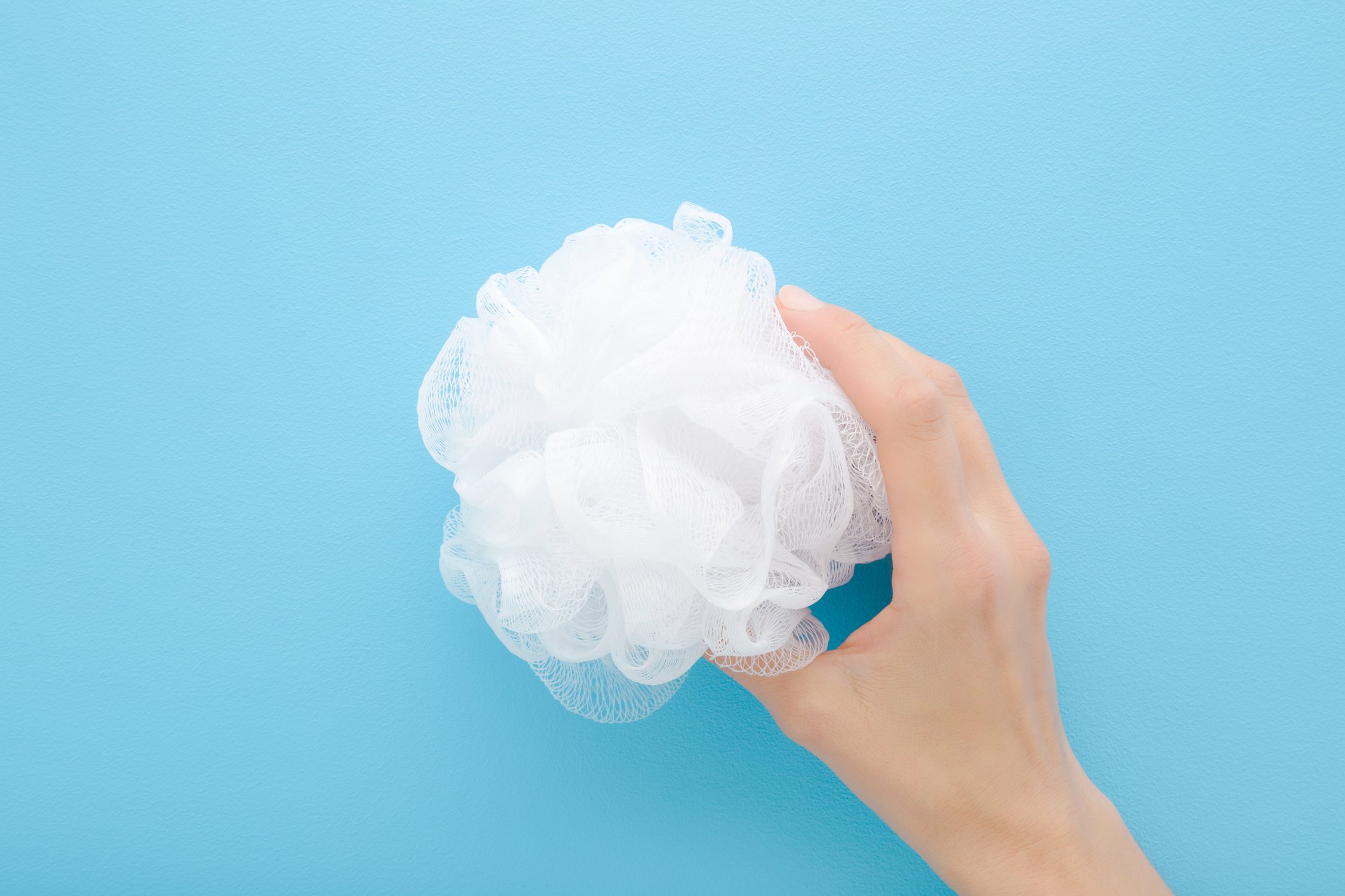 shower loofah