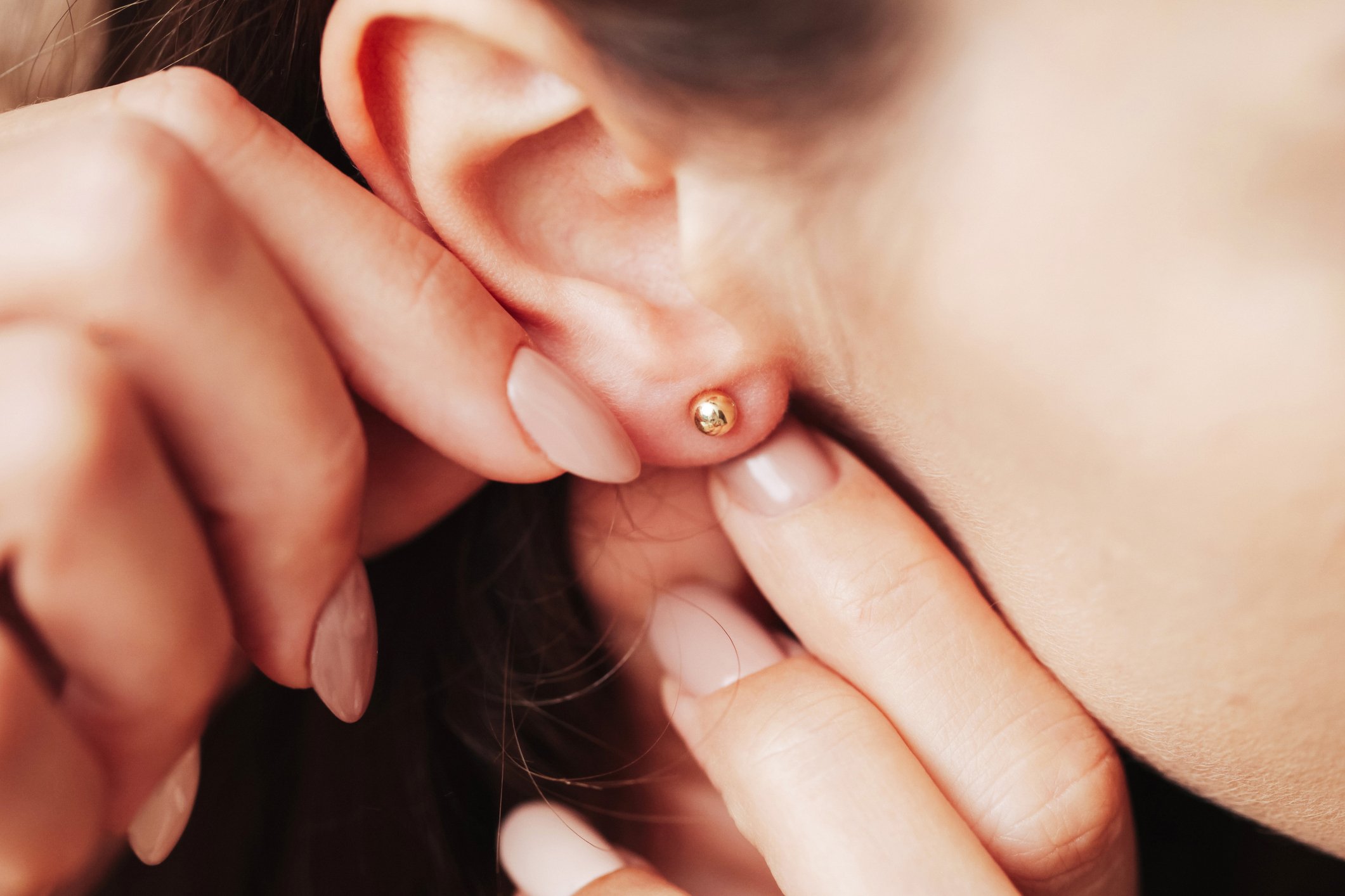 ear cheese earrings
