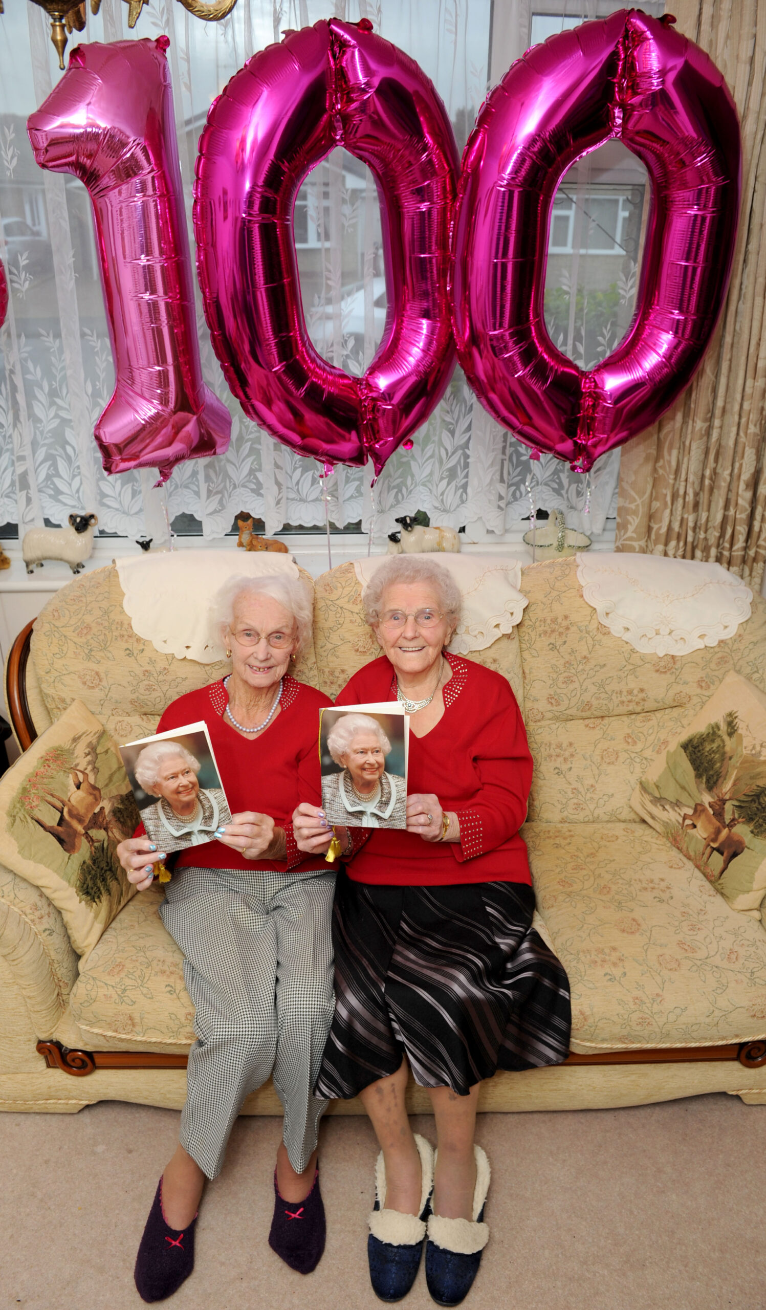 100 year old twins