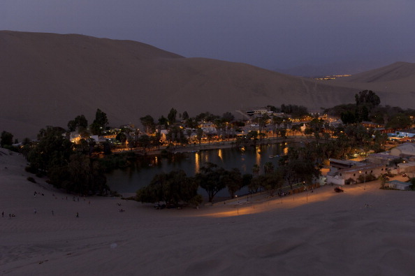 Huacachina Oasis near Ica - Peru