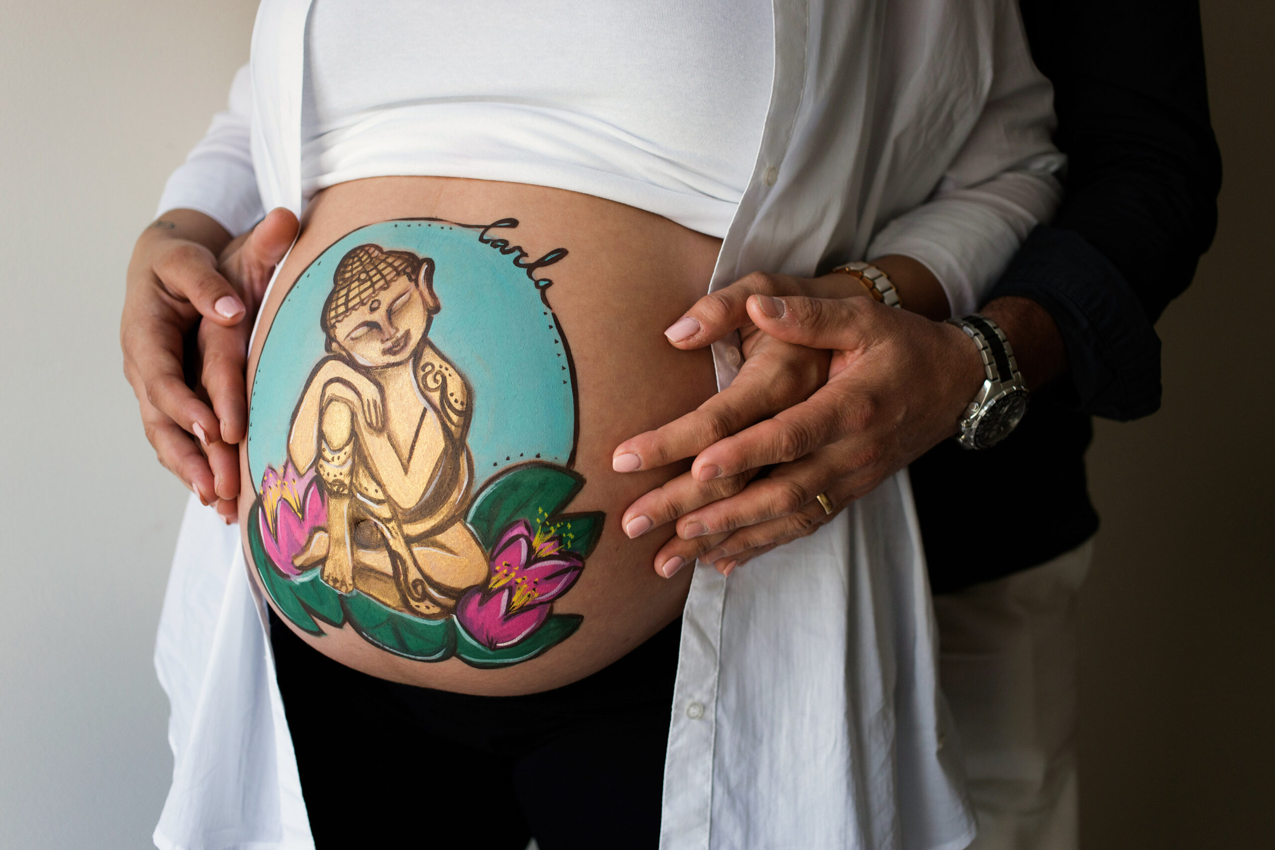 Baby bump artwork