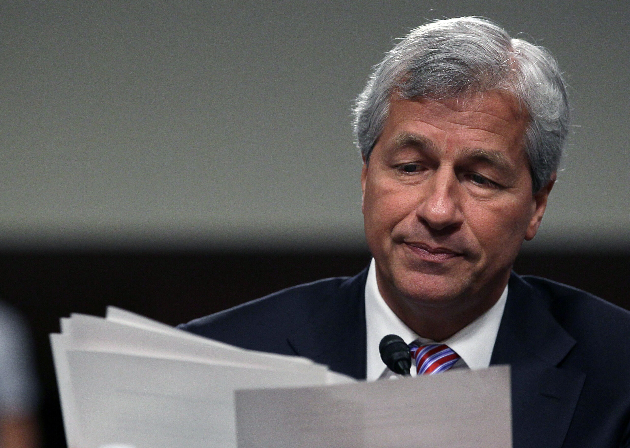 Jamie Dimon Testifies At Senate Hearing On JPMorgan Chase