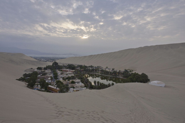 Huacachina Oasis near Ica - Peru