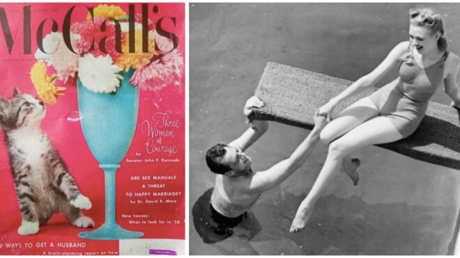 1950s magazine how to get a husband