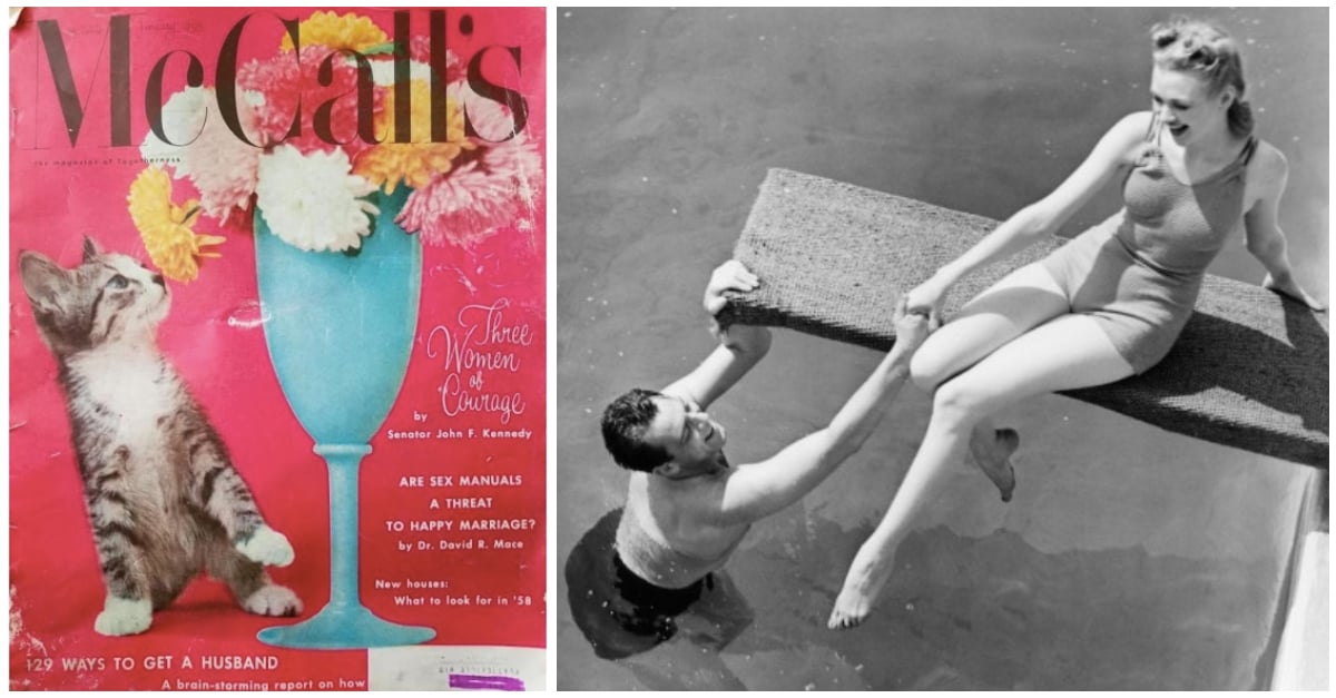 1950s magazine how to get a husband