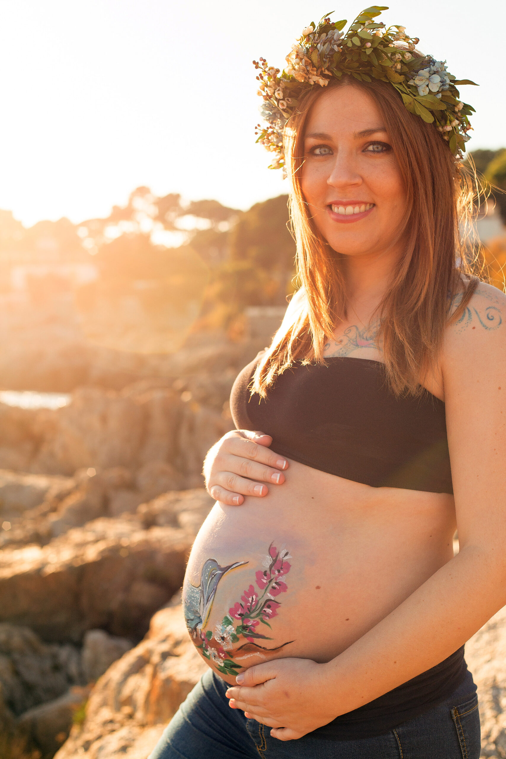 Baby bump artwork