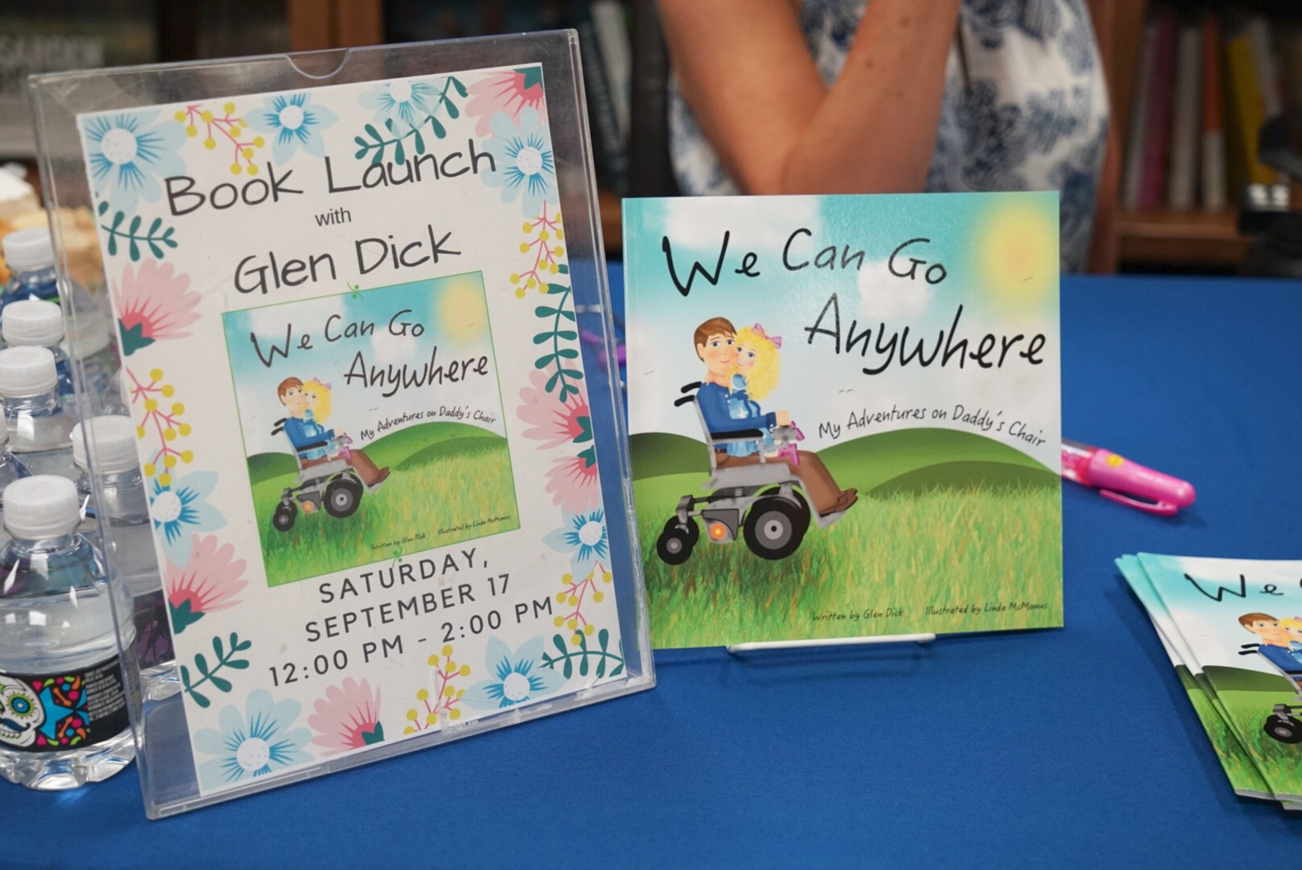 Dad and girl wheelchair story