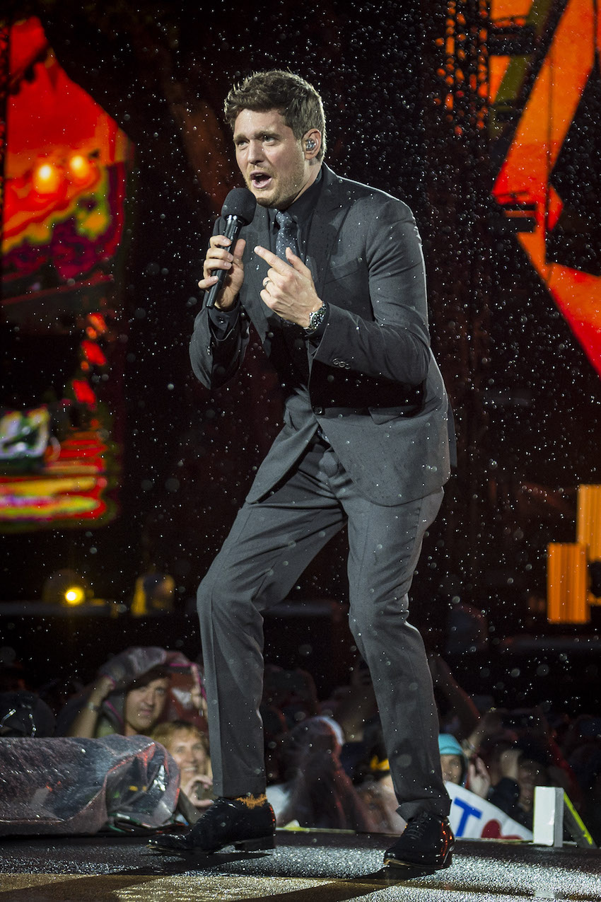 Michael Bublé headlines the British Summertime Festival at Hyde Park