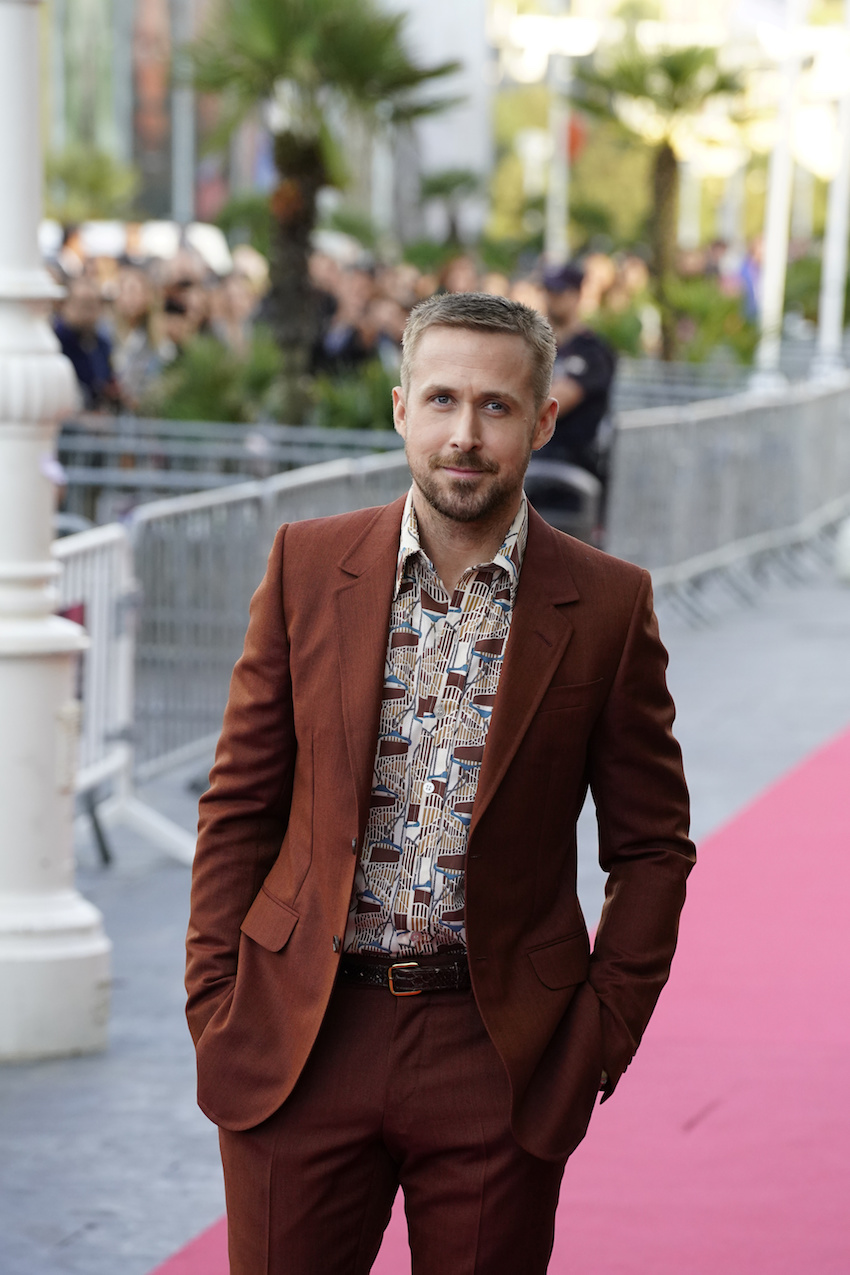 Canadian actor Gosling arrives to a showing of the feature film First Man at the San Sebastian Film Festival