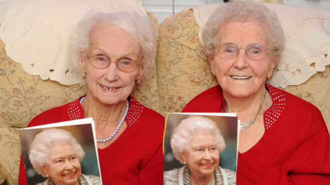 100 year old twins