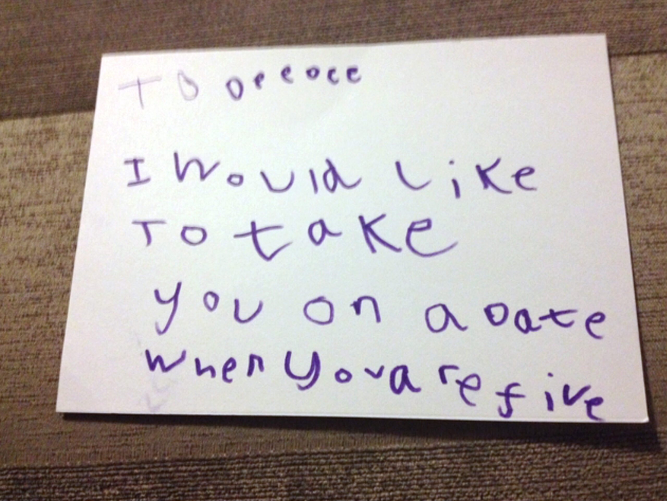 5YO PIZZA EXPRESS DATE