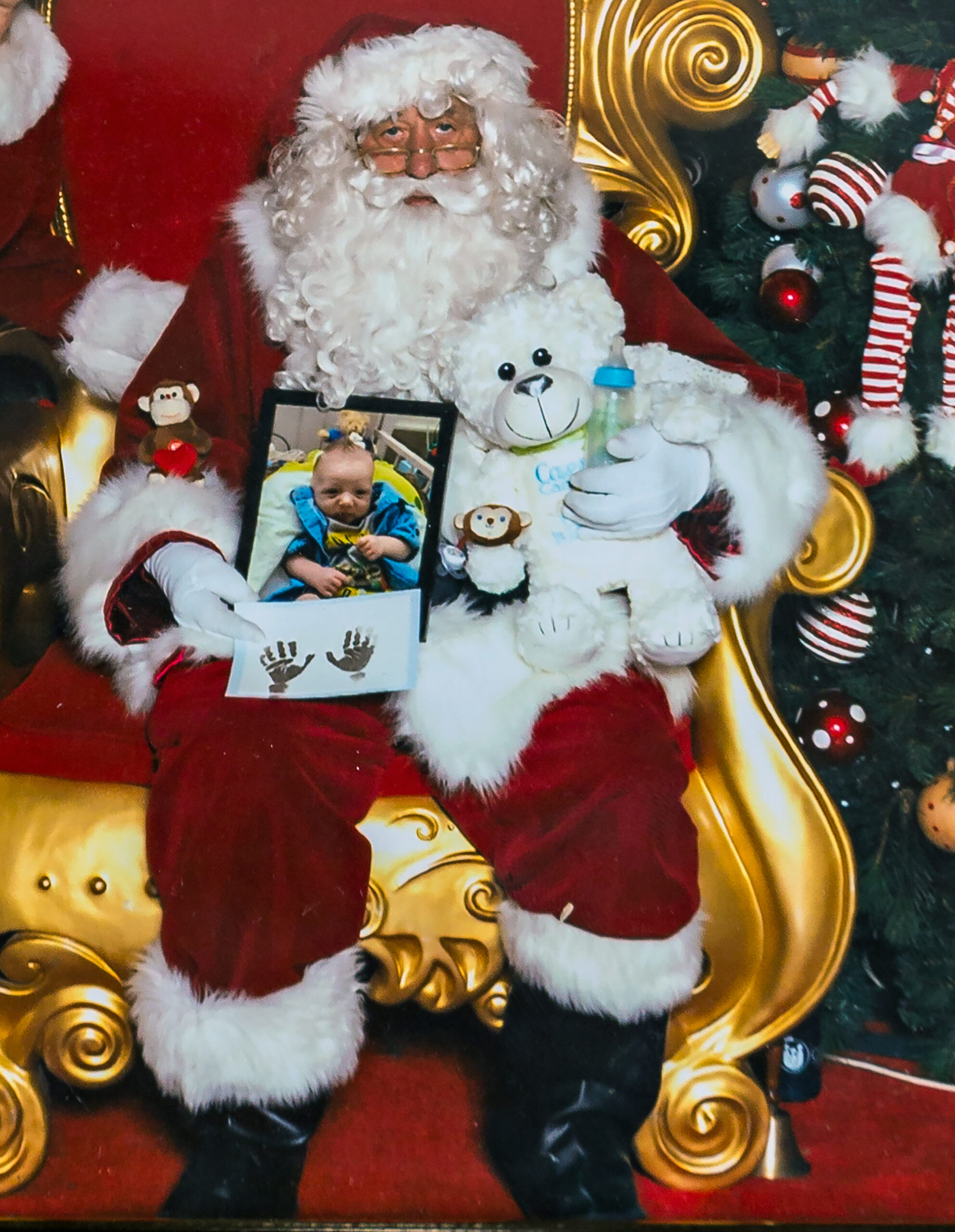 Dead son sees Santa Dead son sees Santa