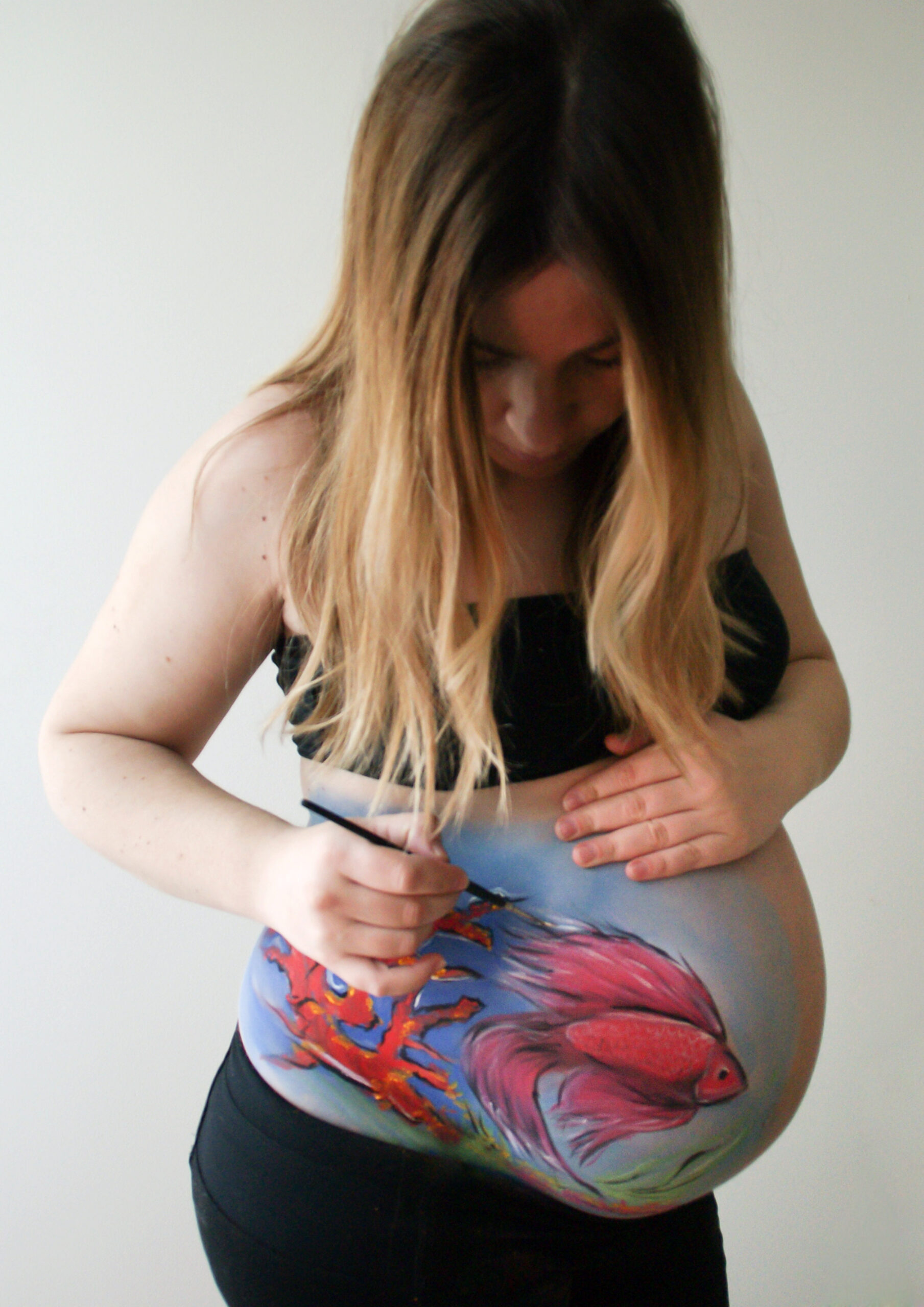 Baby bump artwork