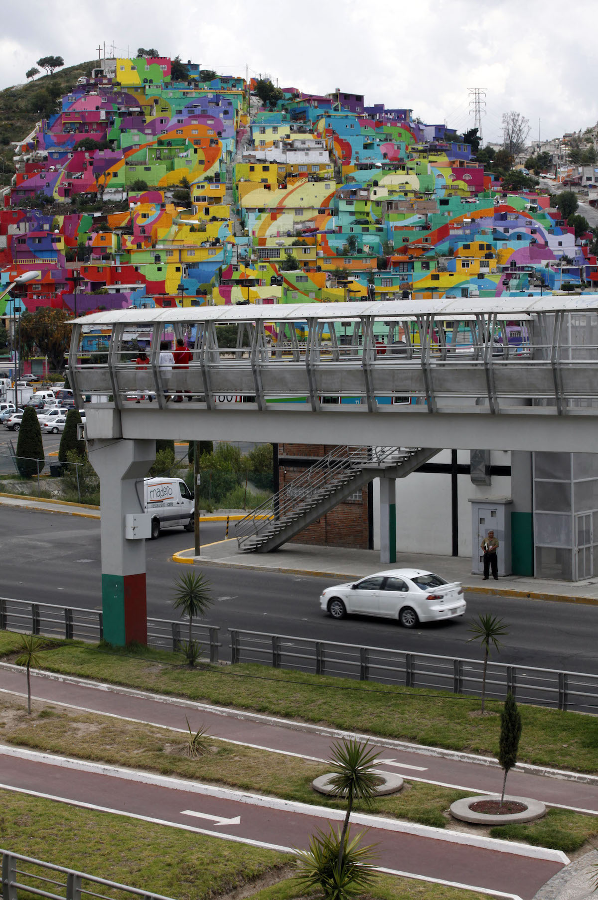 MEXICO-PACHUCA-CULTURE-MURAL