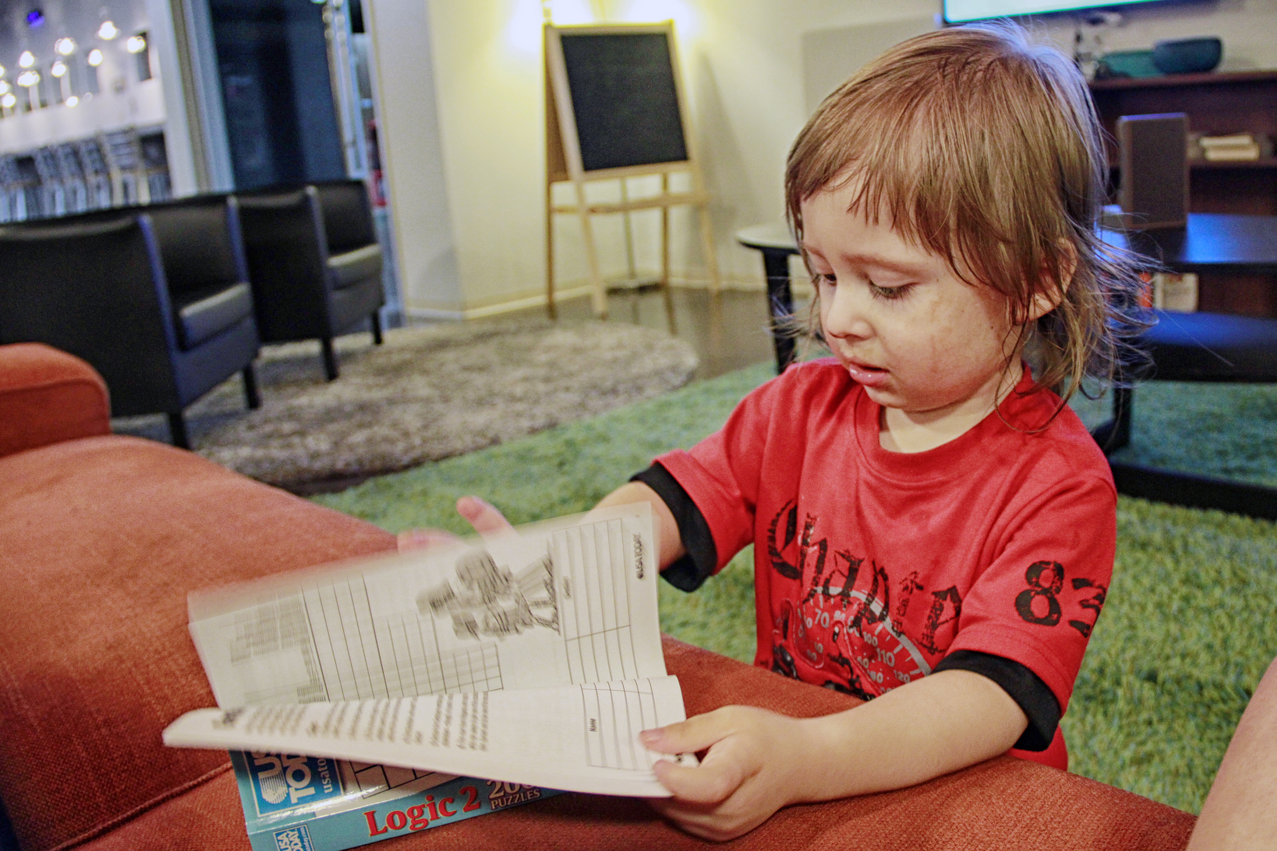'TELEPATHIC' GENIUS CHILD TESTED BY SCIENTIST 'TELEPATHIC' GENIUS CHILD TESTED BY SCIENTIST