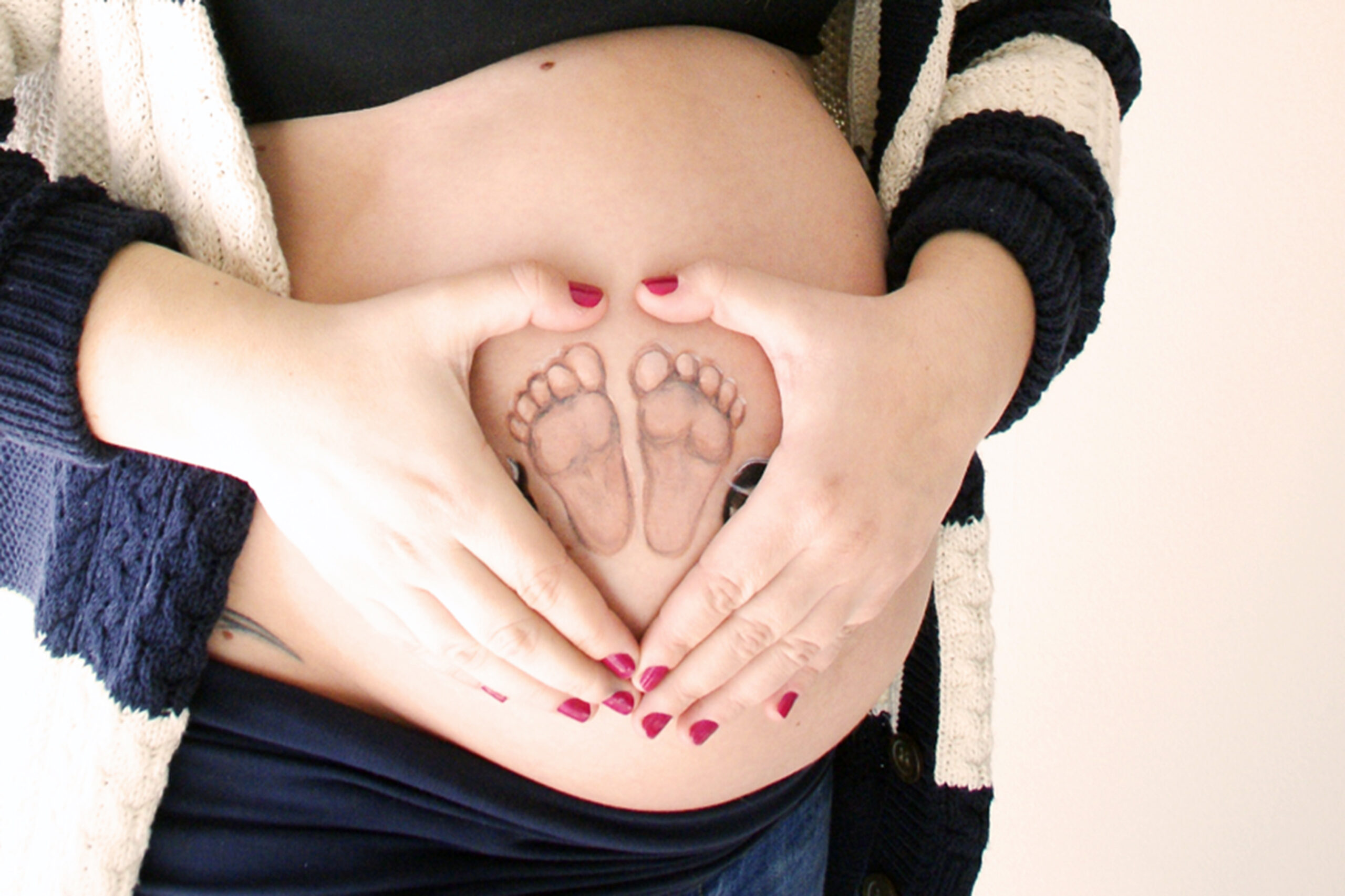 Baby bump artwork