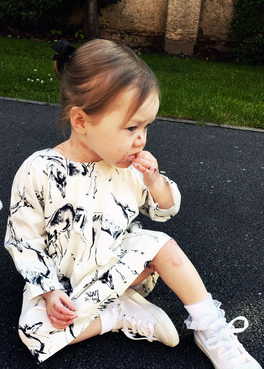 Mum defends daughters condition