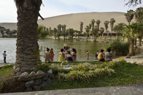 Huacachina Oasis near Ica - Peru