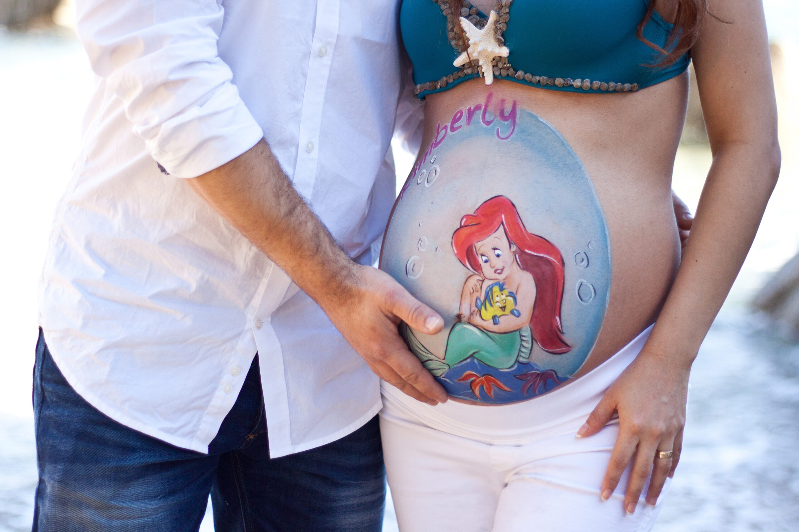 Baby bump artwork