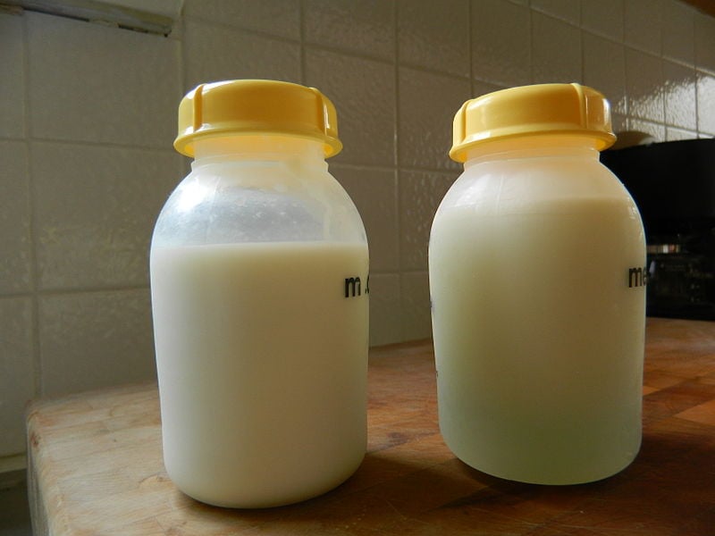 800px-Formula_and_breastmilk.jpg