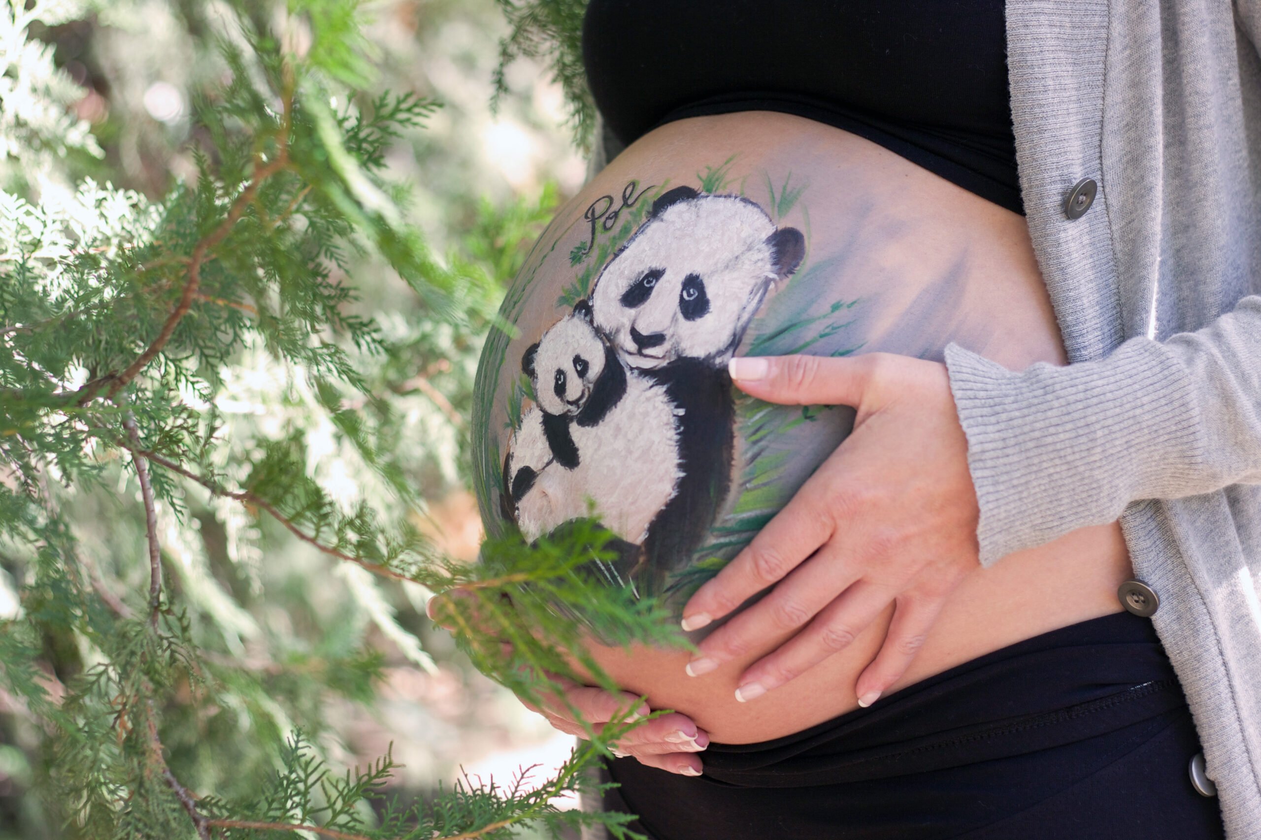 Baby bump artwork Baby bump artwork