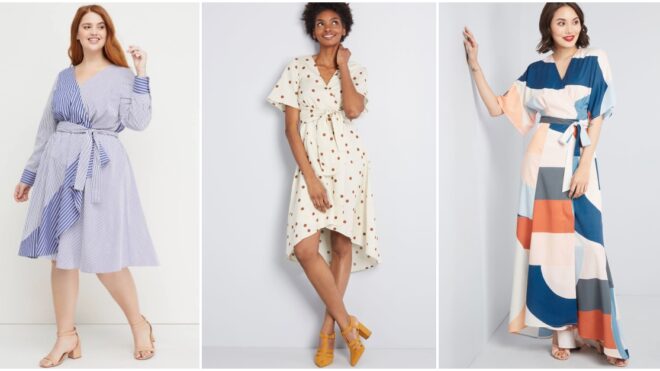 Beautiful Wrap Dresses For Spring