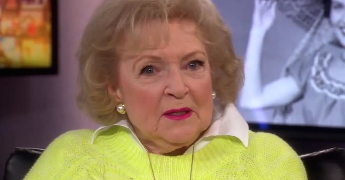 Betty White Biggest Regret