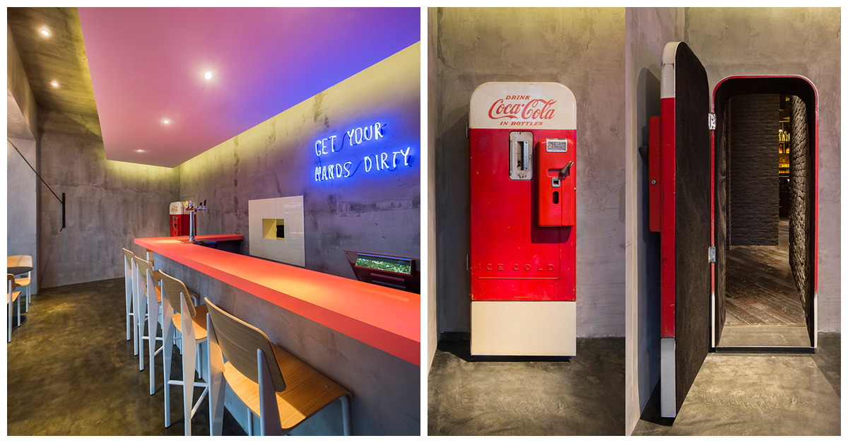 Coke Machine Bar