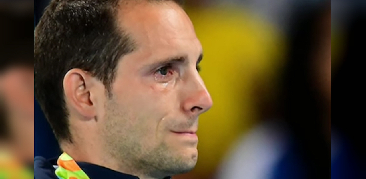 Crying Olympian Beauty