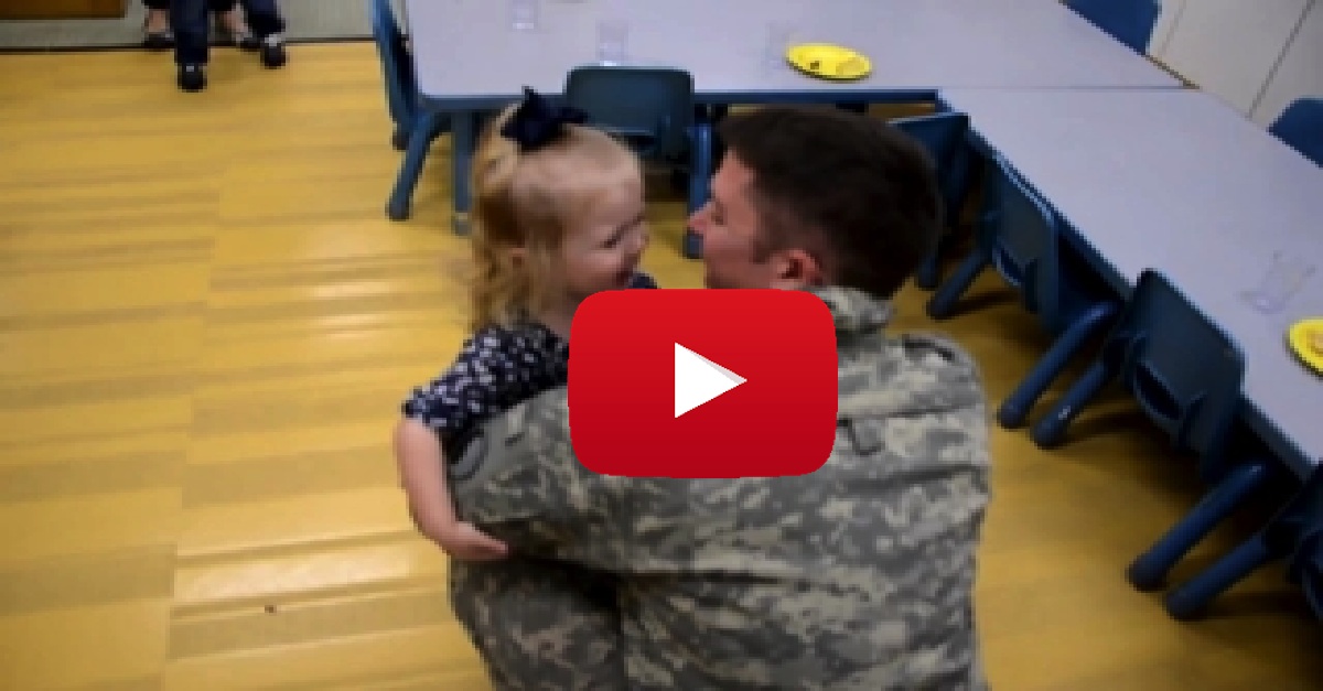 Dad Surprises 2 Year Old Daughter Sweet