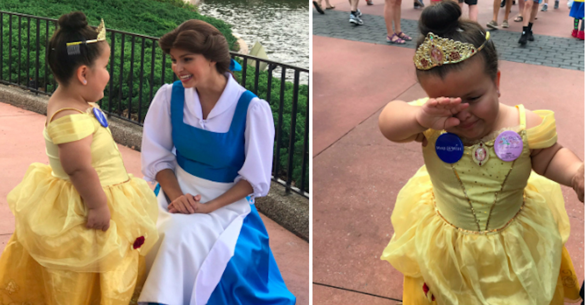 Daisy meets belle in disney  thumb