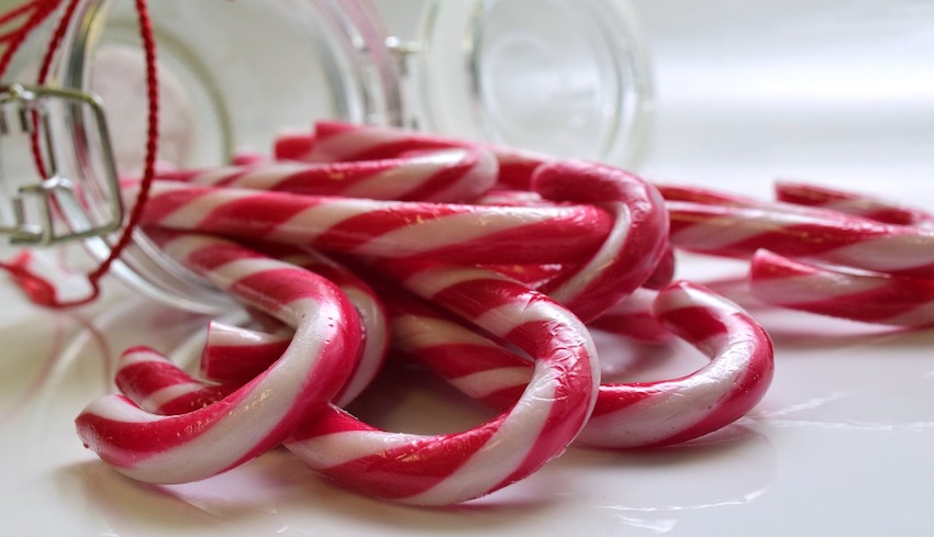 Delicious Sweet Candy Canes Treat Sugar Food