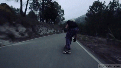Downhill-Longboarding-Crazy-Near-Miss.gif