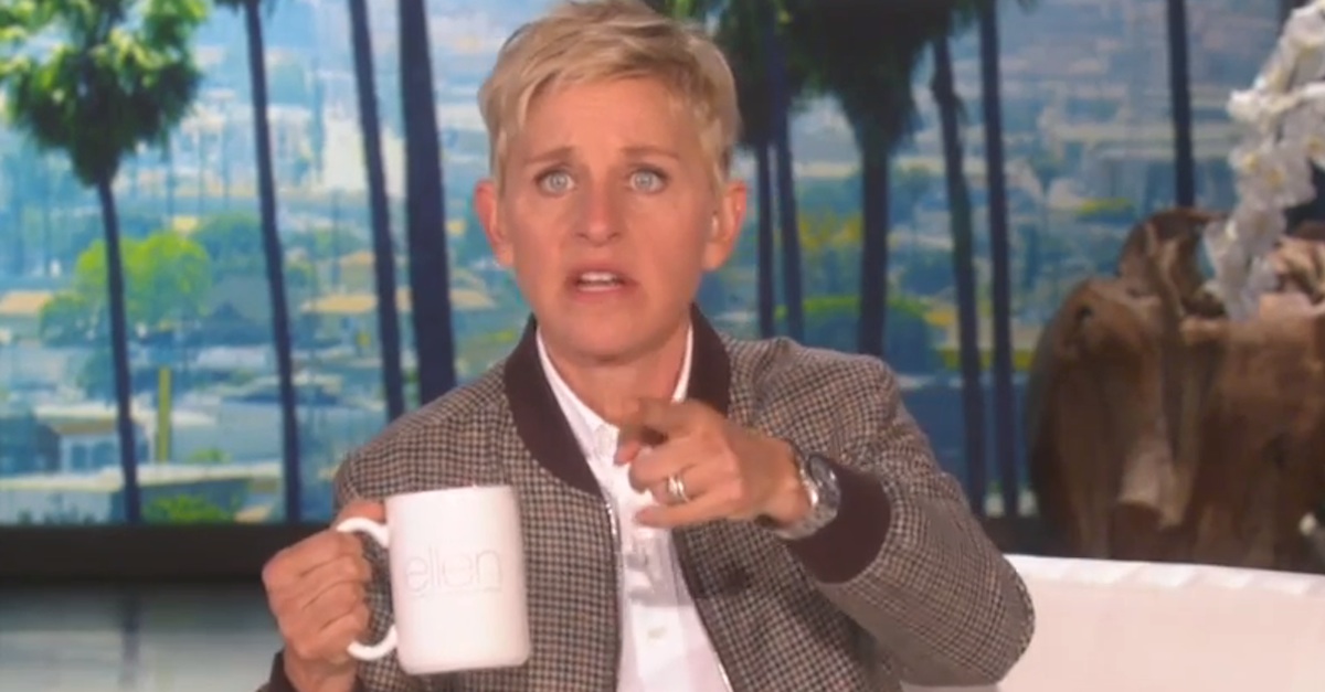 Ellen DeGeneres Auctions Coffee Mug