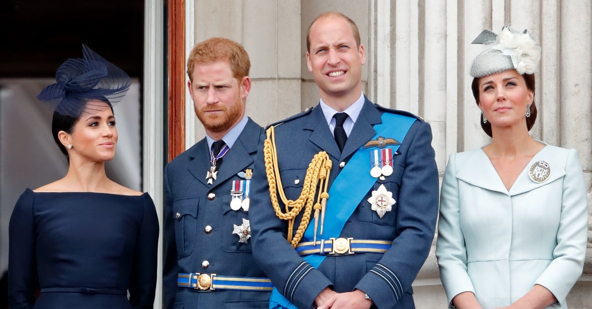 Fans Are Convinced Prince William And Kate Middleton Snubbed Meghan In The Queen's Birthday Post