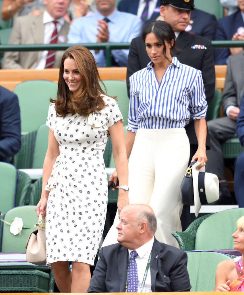 Celebrities Attend Wimbledon