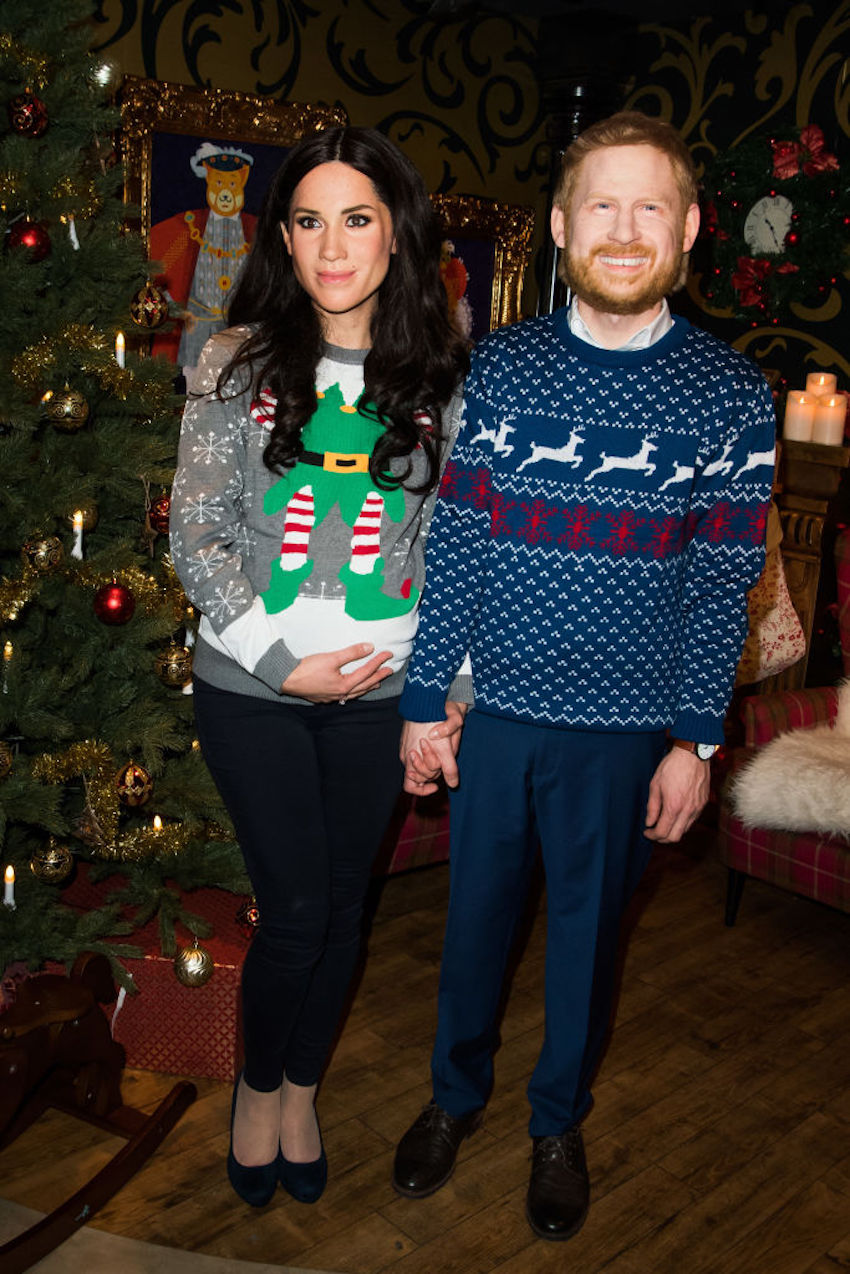 Madame Tussauds Presents Live-Figures Of The Duke & Duchess Of Sussex In Berlin