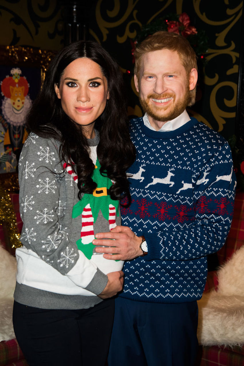 Madame Tussauds Presents Live-Figures Of The Duke & Duchess Of Sussex In Berlin