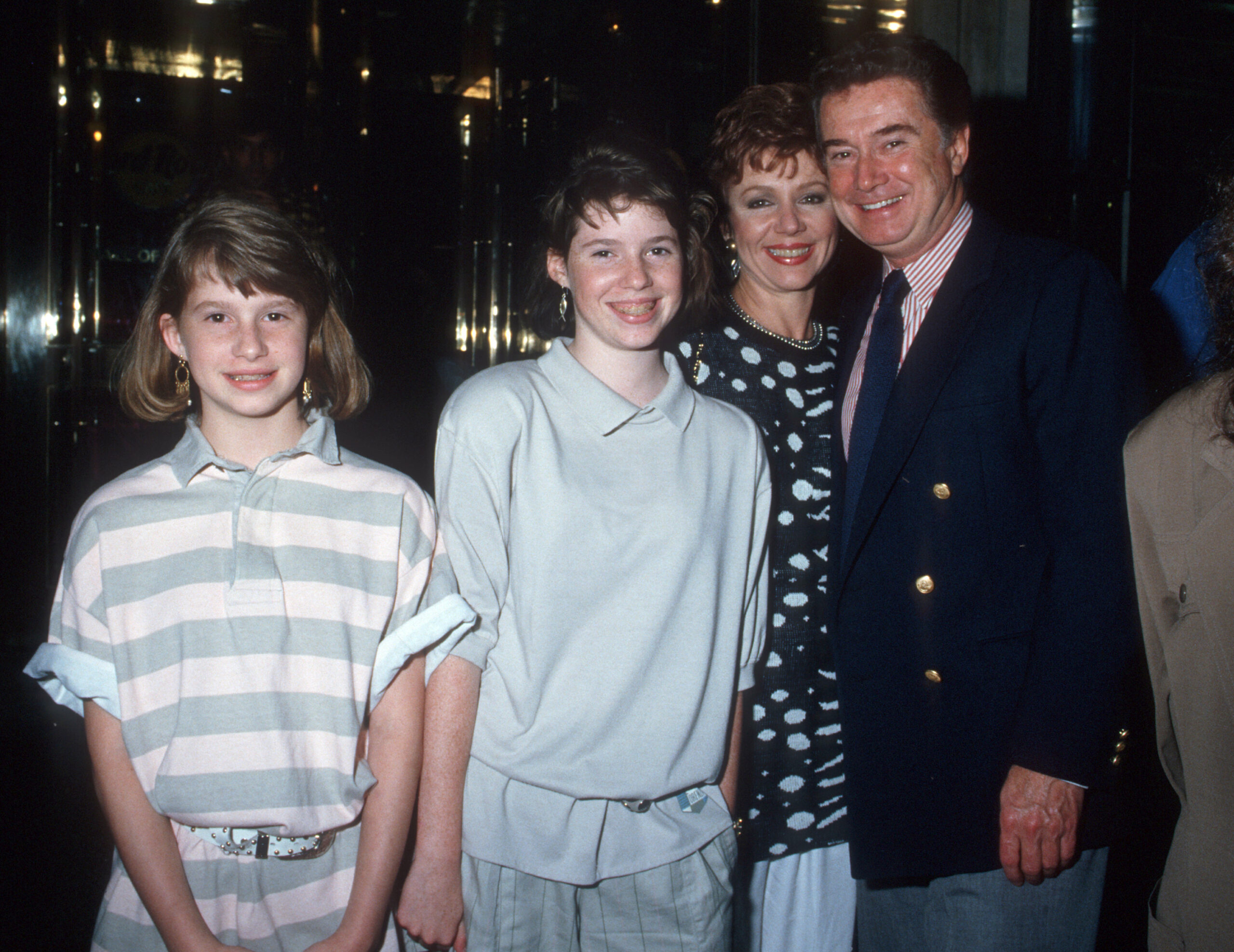 Regis Philbin and Family Sighting at the Hard Rock Cafe - June 3, 1987