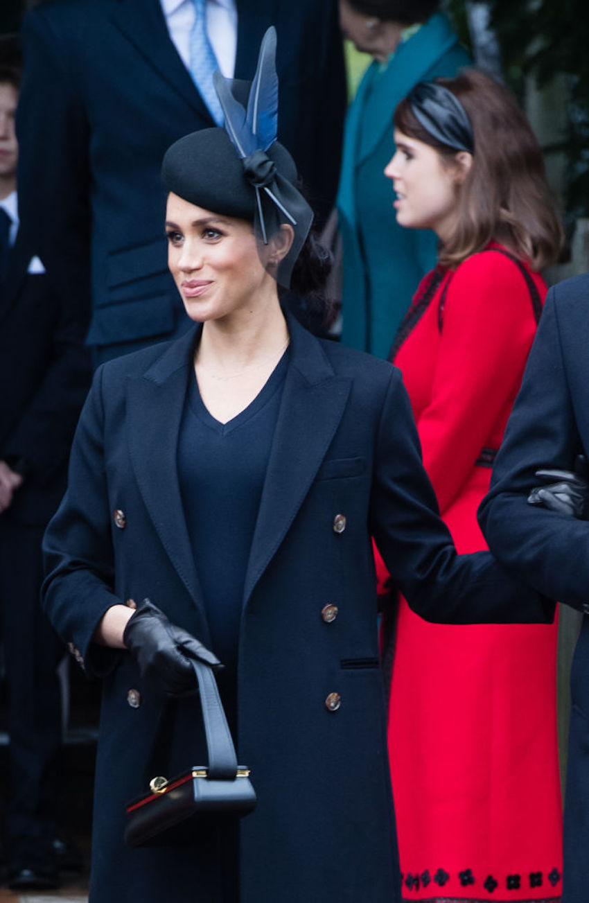 The Royal Family Attend Church On Christmas Day