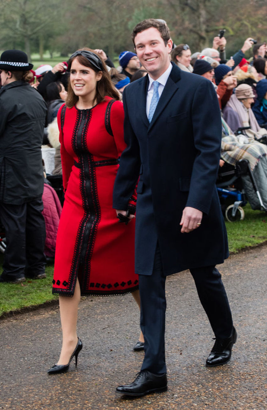 The Royal Family Attend Church On Christmas Day
