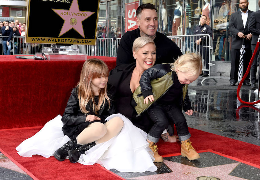 Pink Honored With Star On The Hollywood Walk Of Fame