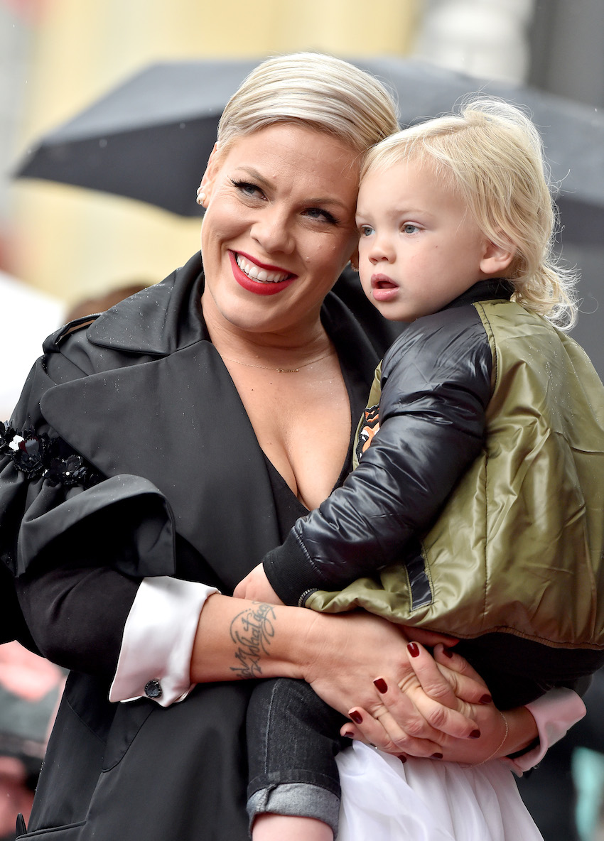 Pink Honored With Star On The Hollywood Walk Of Fame