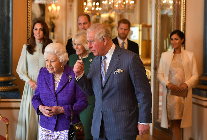 Queen Elizabeth II Marks The Fiftieth Anniversary Of The Investiture Of The Prince of Wales