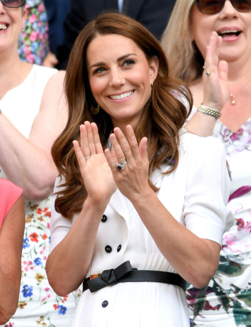 Celebrities Attend Wimbledon 2019
