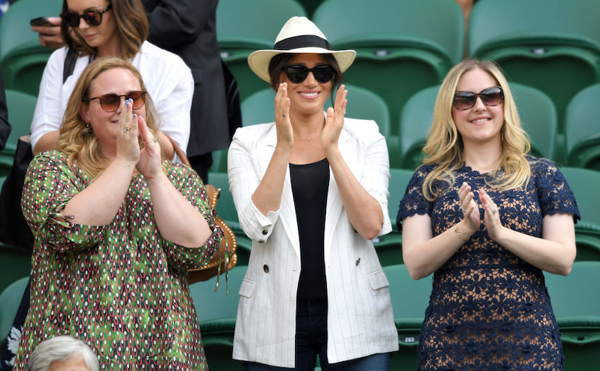 Celebrities Attend Wimbledon 2019
