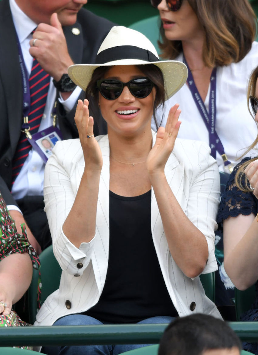 Celebrities Attend Wimbledon 2019