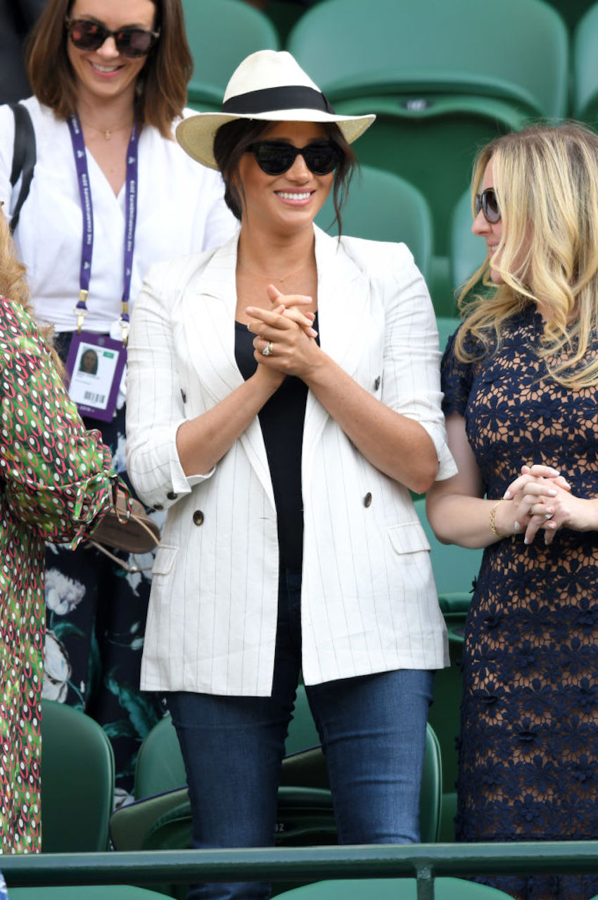 Celebrities Attend Wimbledon 2019