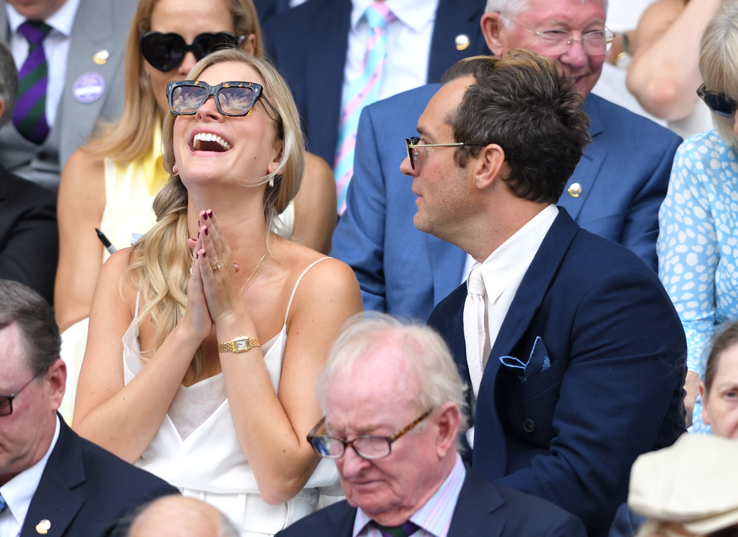 Celebrities Attend Wimbledon 2019