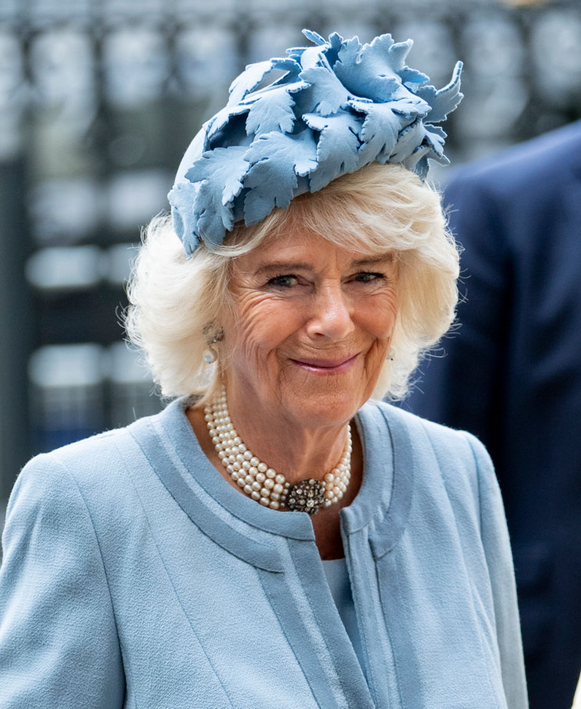 The Queen And The Duchess Of Cornwall Attend A Service Marking  The 750th Anniversary Of Westminster Abbey